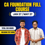 CA Foundation Full Course Jan 27/ May 27
