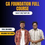 CA Foundation Full Course (SSS Batch) May 2026 / Sep 2026 Attempt
