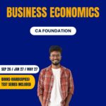 CA Foundation Business Economics