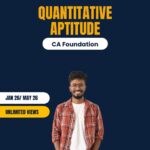 CA Foundation Quantitative Aptitude