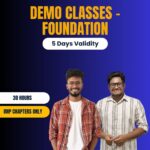 Demo Classes - CA Foundation
