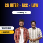 CA Inter Acc + Law Combo (SSS May 26 Batch)