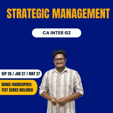 Strategic Management Regular (Sep 26 / Jan 27 / May 27)